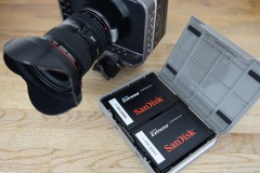 Orico case with Blackmagic Cinema Camera